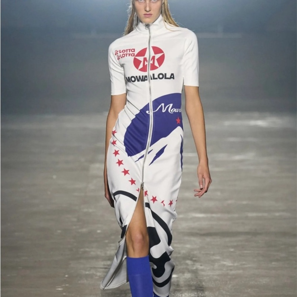 ISO Mowalola Moto Dress